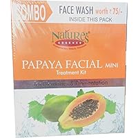 Papaya Facial Mini Treatment Kit - For Blemishes & Pigmentation - 52g + 65ml