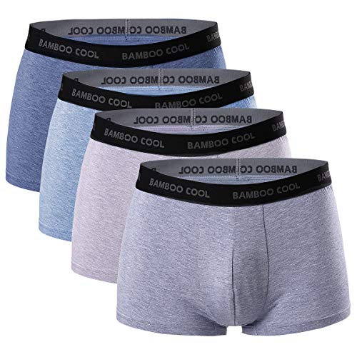 Mua BAMBOO COOL Men's Underwear boxer briefs Soft Comfortable Bamboo  Viscose Underwear Trunks (4 Pack) trên Amazon Mỹ chính hãng 2023 |  Giaonhan247
