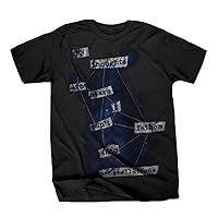 The Fault In Our Stars My Thoughts Are Stars Mens Black T-Shirt | XL