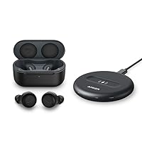 Echo Buds with Active Noise Cancellation (2021 release, 2nd gen) | Wireless earbuds with active noise cancellation and Alexa | Wireless charging case and made for Amazon wireless charging pad | Black