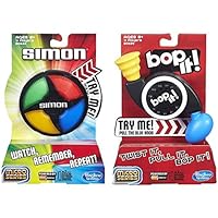Simon Micro Series Game + Bop It Micro Series Game – Bundle of 2 Games