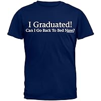 Old Glory I Graduated T-Shirt - Medium Dark Blue