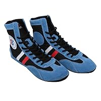 Sambo Shoes- Adult Kids Sambo Boots Soft Sole European Martial Arts Wrestling Shoes Boxing MMA Shoes Combat Fighting Shoes Training Competition Unisex