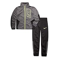 Nike Kids Baby Boy's Color Block Full Zip Hoodie and Jogger Pants Two-Piece Track Set (Toddler)