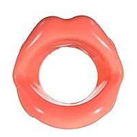Lips Trainer Silicone Rubber Facial Mouth Muscle Tightener Face Lifting Beauty Tool, Silicone Rubber Face Slimmer