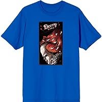 Bioworld It Chapter 2 Pennywise Derry Fan Poster Men's Short Sleeve Tee