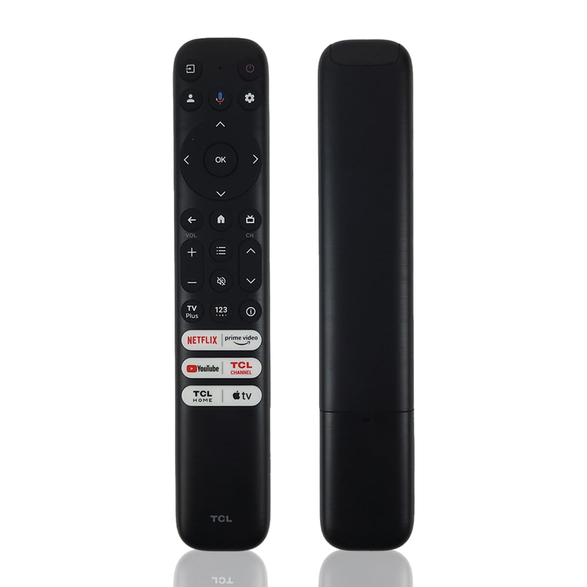 Ceybo OEM RC813 FMB1 Voice Remote Control fit for TCL QLED Smart TV, Works with Google Assistant, 55Q750G 43Q750G 65QM850G