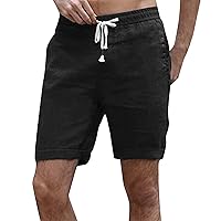 Mens Swim Trunks, Men's Shorts Summer Lace-up with Pockets Boardshorts Quick Dry Workout Board Shorts Trendy Trousers