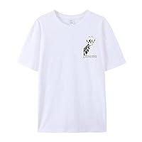 Tshirts Shirts for Men Cotton Summer 2024 Casual Short Sleeved Round Neck Short Sleeve Gifts for Men