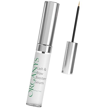 Organys Lash & Brow Booster Serum Gives You Longer Fuller Thicker Looking Eyelashes & Eyebrows. Bestselling Conditioner Stimulates The Appearance Of Growth & Regrowth. Natural Eye Lash Oil Free Enhancer