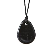 Chewigem - Super Tough, Discreet, Chewable Necklace - & Stimming Aid designed for Anxiety Reduction & Improved Focus. Created as a calming aid for Sensory Processing Difficulties - Autism - ADHD (Rain