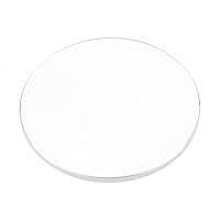 Watch Glass Sapphire Crystal Lens Round Flat 28mm Dia. 1.5mm Thickness Replacement Parts, Clear (Size : 29.5mm)