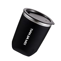 Stainless Steel Coffee Cup With Lids Drinking Cup Beer Milk Drink Coffee Mug Insulated Water Tumblers Mug For Office Stainless Steel Coffee Mug With Lid Stainless Steel Coffee Mug Travel