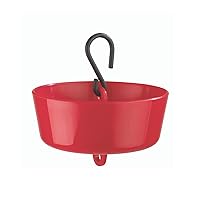 More Birds 38044, Red, Ant Guard for Hummingbird Feeders, 3.5-Inch Diameter