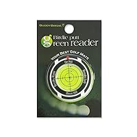 BUDDYBIRDIE Birdie Putt Green Reader | Poker Chip Style Ball Marker Compact & Stylish Golf Putting & Green Reading Aid Bubble Level High Precision Alignment Reader Tool Golf Accessories