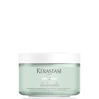 Kerastase Specifique Argile Equilibrante Cleansing Clay | Cleansing Hair Mask for Oily Roots and Dry Ends | Removes Impurities & Refreshes Scalp | With Amino Acid | For Oily to Normal Hair | 8.5 Fl Oz