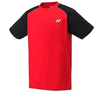 YONEX Men's T-Shirt YM0003EX Sunset RED (X-Small)