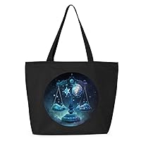Libra Zippered Tote Bag - Items for Libra - Zodiac Items