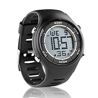 EZON L008 Men's Digital Sport Outdoor Running Watch Casual Leisure Ultra Thin with Stopwatch Alarm Calendar Countdown Chronograph