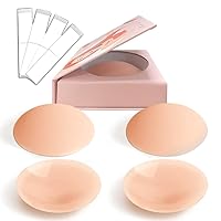 30 Pieces Nipple Covers, Nipple Coverings, Pasties Bras for Women,  Disposable Breast Covers