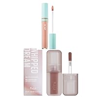 Kaja Liquid Concealer - Cat Nap, 0.19 Oz + Multi-purpose Liquid Eyeshadow & Blush - Whipped Dream 03 Rose Macaron, 0.17 Oz Bundle