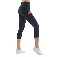 THE GYM PEOPLE Yoga Capris and Sports Bra for Running,Workout Tank Tops