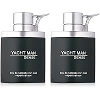 Myrurgia Yacht Man Eau de Toilette Spray for Men, Dense, 3.4 Ounce (Pack of 2)
