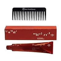 NewTrendBeautyComb Hair Color, Black comb w/Loreals Majirels Original Cream Colour - Chemical Hair Dye (MAJlROUGE Copper Mix +)