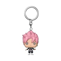 Funko Pop! Keychain: DBS - Goku - (rose BLK) - Dragon Ball Novelty Keyring - Collectable Mini Figure - Stocking Filler - Gift Idea - Official Merchandise - Anime Fans - Backpack Decor