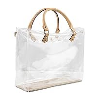 Clear PVC DIY Tote Bag Handbag Making Kit - Complete Craft Accessories Tool Set - Perfect for Handmade Gift Bags - Birthday and Holiday Handbag Accessories - Create Your Own Stylish Handbags