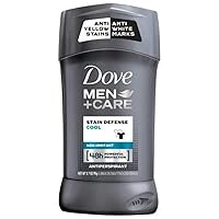 Dove Men+Care Antiperspirant Deodorant Stick Stain Defense Cool 2.7 (Pack of 4)