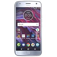 Moto X (4th Generation) - with hands-free Amazon Alexa – 32 GB - Unlocked – Sterling Blue - Prime Exclusive - with Lockscreen Offers & Ads
