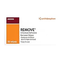 Smith and Nephew Remove Adhesive Remover Wipes 403100, 50-count
