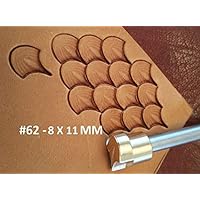 Dragon Scale Leather Crafting Stamp Tool for Leather Crafts Brass #62-3