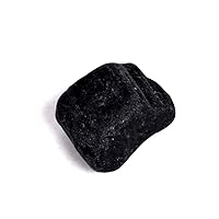 Untreated Black Tourmaline 30.50 Ct Natural Egl Certified Healing Crystal Rough Tourmaline for Jewelry