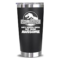 Fathers Day Gift For Uncle From Niece, Nephew - Funny Uncle Gifts, Uncle Birthday Gifts - Best Uncle Ever Present For Uncle, New Uncle, Funcle, Uncle Announcement - 20 Oz Tumbler