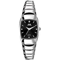 Quartz Watch Waterproof Steel Belt Couple Calendar Men's and Women's Watches Women's Watches Wear-Resistant Scratch-Resistant Glass Mirror Watches