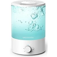 Topfill 7-colour Night light humidifier for Kid bedroom with 3.5L Large Capacity, No leakage Design Fine Mist Output Auto Shutoff, Essential Oil Safe Tank
