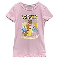 Pokemon Poke Mang Girls Short Sleeve Tee Shirt