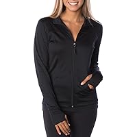 Global Blank Define Jacket Womens Athletic Jackets for Workout, Scrub and Gym Jackets Women