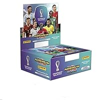 2022 Panini World Soccer Cup Collection with Sealed Packs with, 192 Cards! Look for Cards from Kylian Mbappe, Lionel Messi, Christian Pulisic, Ronaldo