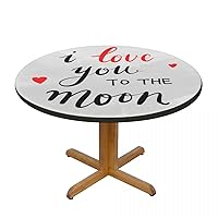 Love is Full of Home -Shaped Small Table Cloth Easy to Clean
