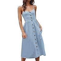 Summer Dresses for Women 2024 Plus Size Curvy Floral Casual Dresses Spring Sleeveless Beach Boho Tank Dress Fashion