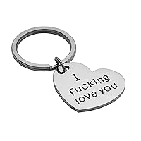 I Cerealsly Love You Keychain Heart Charm Key Chain Couple Gift for Husband Boyfriend Gift