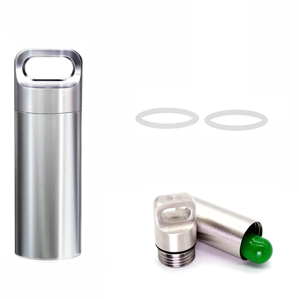 Mini Pill Bottle Holder Waterproof Portable Pill Case Durable Airtight for  Purse | eBay