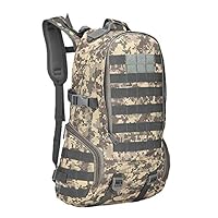 35L Backpack Unisex Large Nylon Military Waterproof Camouflage Tactical Travel Hunting (Color : 001)