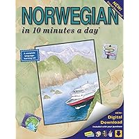 NORWEGIAN in 10 minutes a day: Language course for beginning and advanced study. Includes Workbook, Flash Cards, Sticky Labels, Menu Guide, Software, ... Grammar. Bilingual Books, Inc. (Publisher) NORWEGIAN in 10 minutes a day: Language course for beginning and advanced study. Includes Workbook, Flash Cards, Sticky Labels, Menu Guide, Software, ... Grammar. Bilingual Books, Inc. (Publisher) Paperback Hardcover