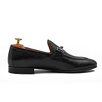 Naples2 – Men’s Italian Leather Snaffle Bit Loafer Shoes Flexi Leather Sole Handmade in Italy