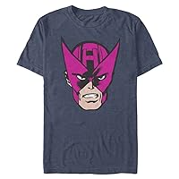 Marvel Big & Tall Classic Heads-Hawkeye Men's Tops Short Sleeve Tee Shirt