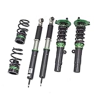 Rev9 R9-HS2-097 Hyper-Street II Coilover Suspension Lowering Kit, Mono-Tube Shock w/ 32 Click Rebound Setting, Full Length Adjustable, compatible with Honda Accord w/o ADS (CV) 2018-21